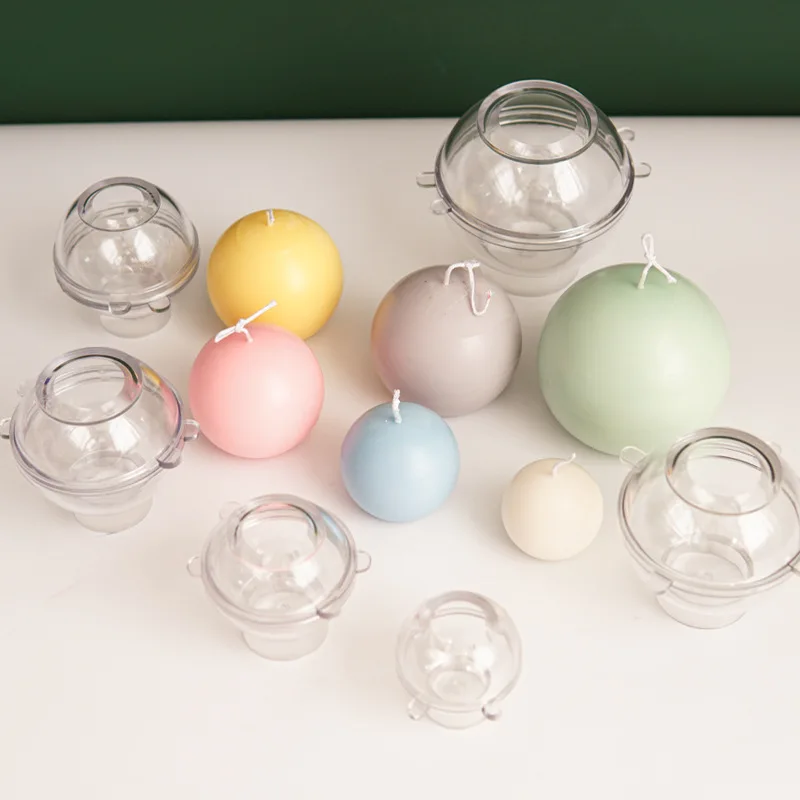 Candle Making Kit - Molde de plástico para velas esféricas