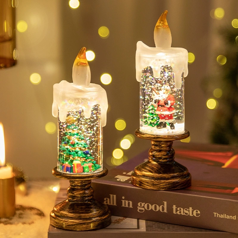 1 pieza de decoración navideña - Candle Containers reseña y precio