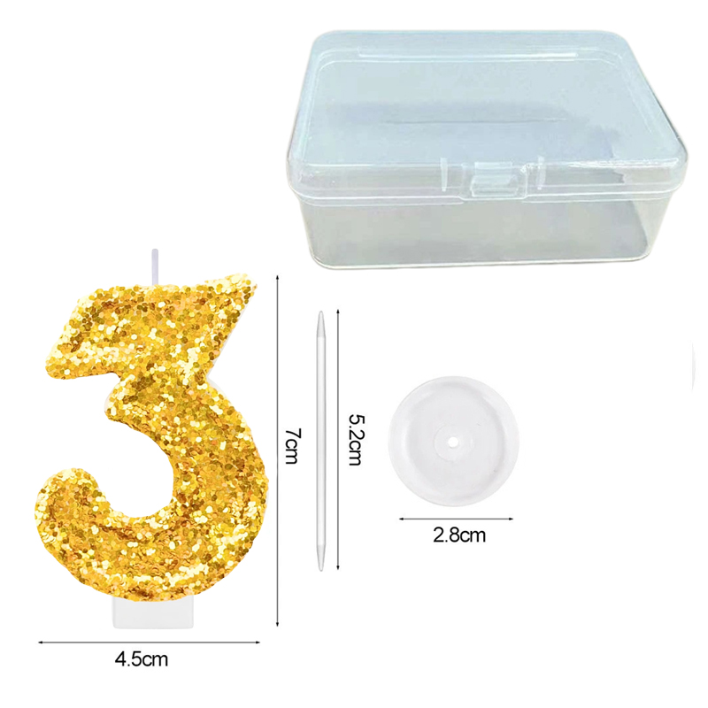 Vela Digital de Cumpleaños, Co - Paraffin Wax reseña y precio