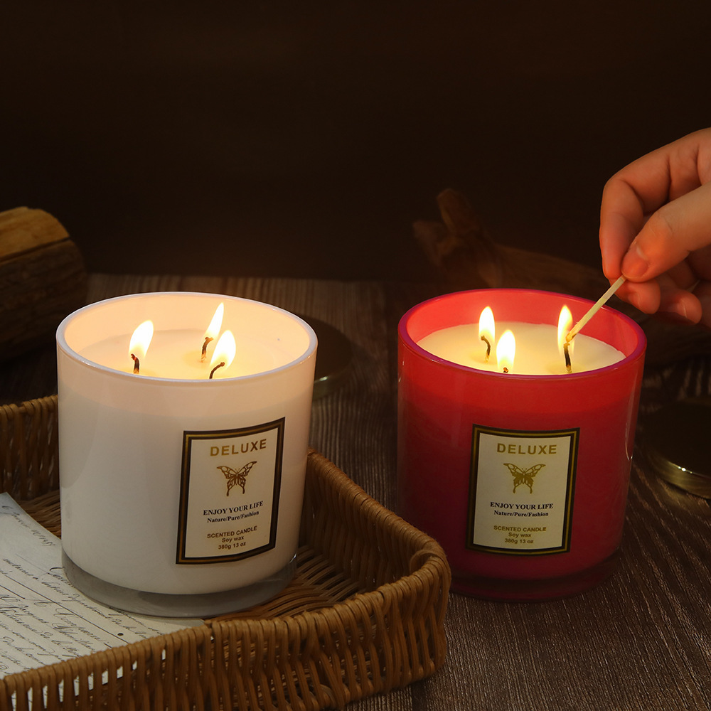 Vela aromática con cubierta do - Soy Wax reseña y precio