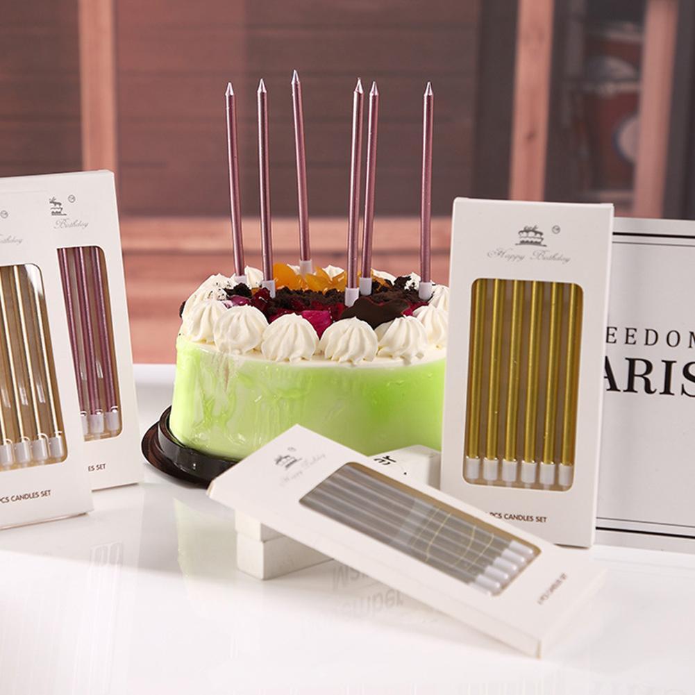 6/18 Uds. Velas de cumpleaños  - Silk Candle reseña y precio