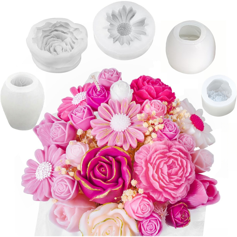 Juego de moldes para velas con - Candle Making Kit reseña y precio
