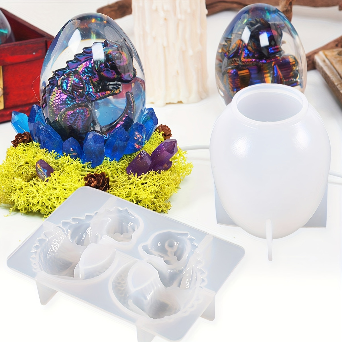 Moldes de silicona para huevos - Candle Making Kit reseña y precio