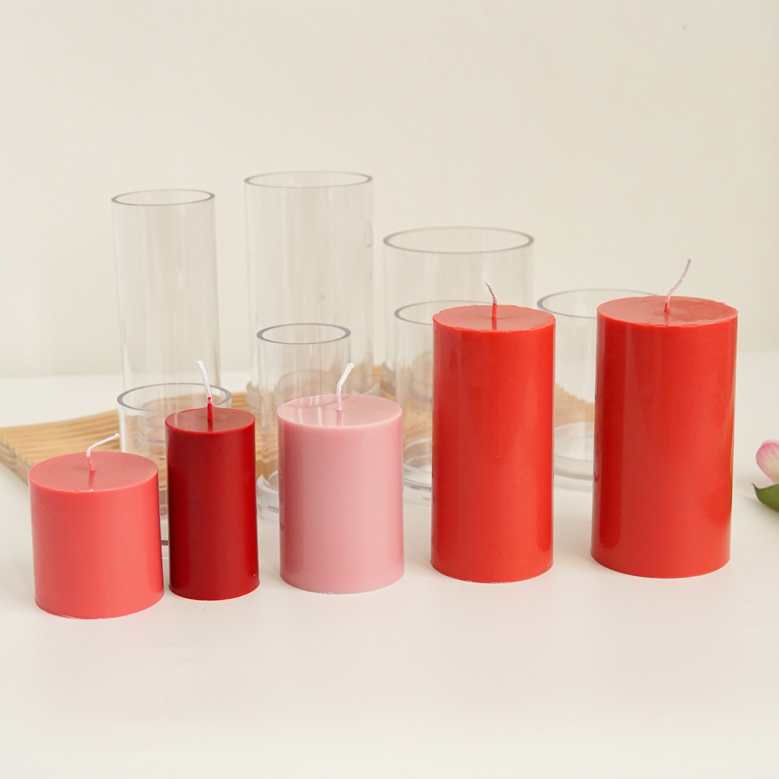 Varios moldes cilíndricos 3D p - Candle Making Kit reseña y precio