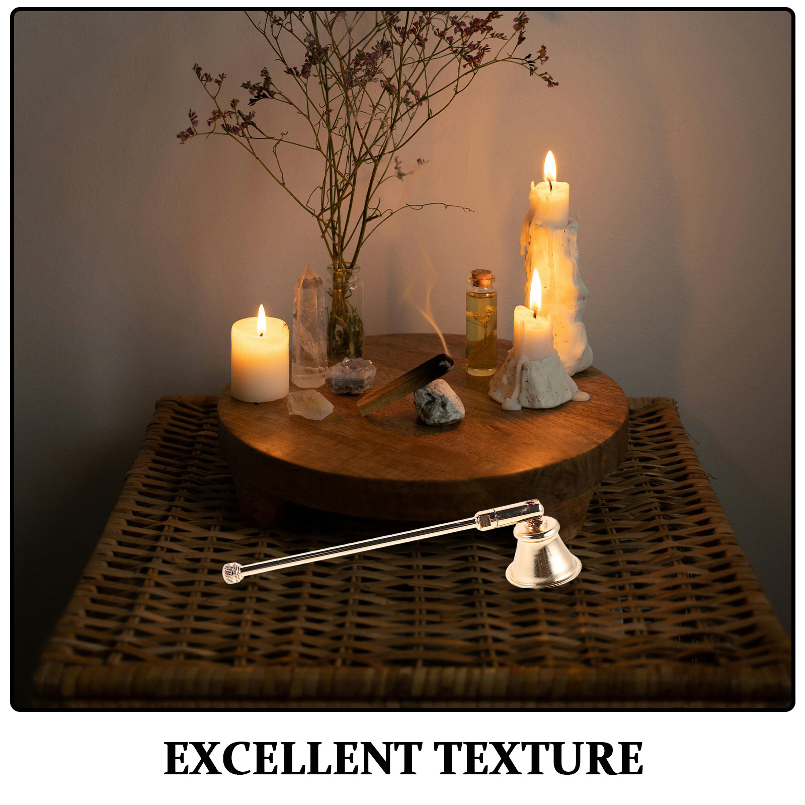 2 unidades de apagavelas metál - Candle Wick reseña y precio