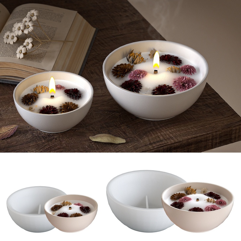 Cuenco redondo para velas, mol - Candle Containers reseña y precio