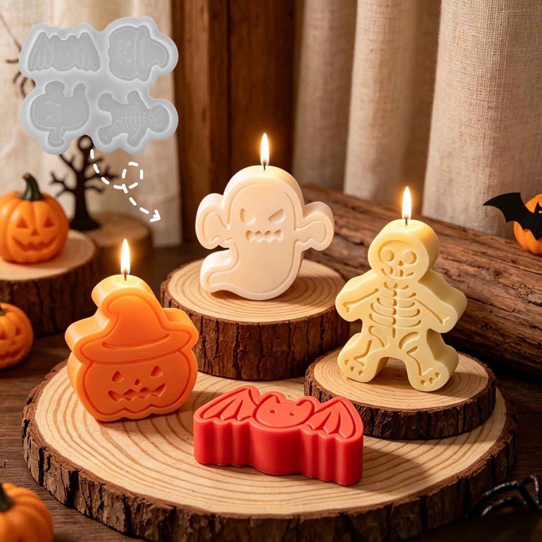 Juego de moldes de silicona de - Candle Molds reseña y precio