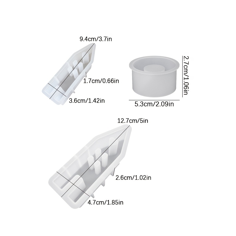 DNEJIU Molde de silicona de re - Candle Molds reseña y precio
